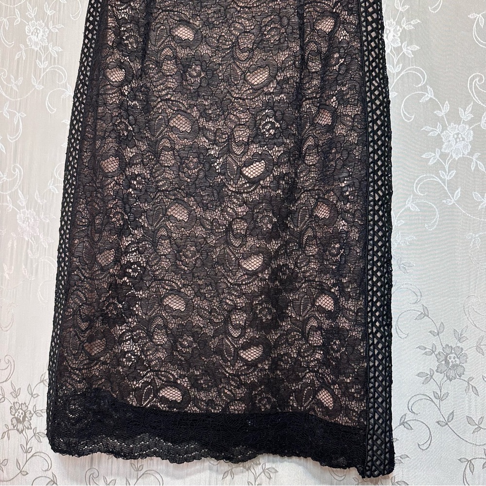 ANTONIO MELANI Black Lace Sleeve Dress - Picture 6 of 10